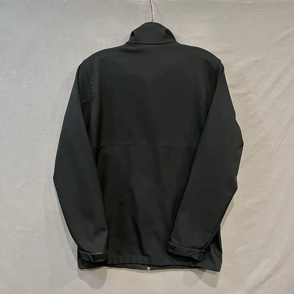 Columbia Ascender Softshell Jacket Men's S Black Zip Up Mock Neck Fleece Lined - Picture 4 of 9